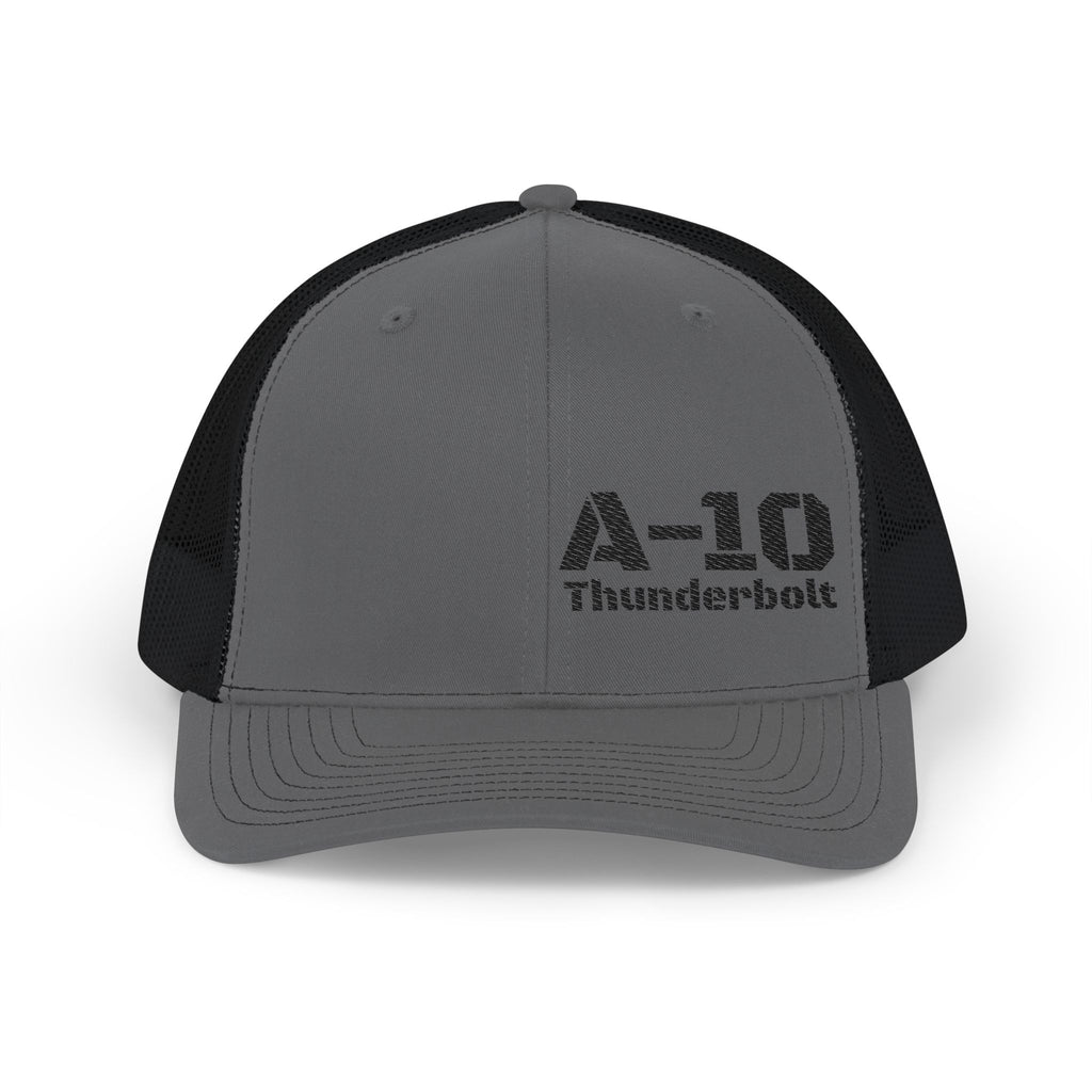 A-10 Thunderbolt Snapback Trucker Cap — Military Aviation Mesh Hat