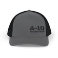 A-10 Thunderbolt Snapback Trucker Cap — Military Aviation Mesh Hat