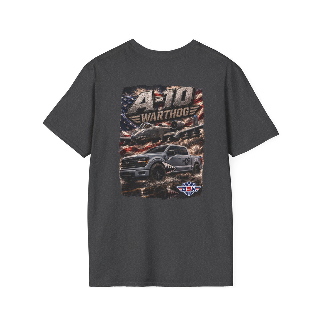 Patriotic GSW Shield Tee — Small Chest Logo American Flag T-Shirt