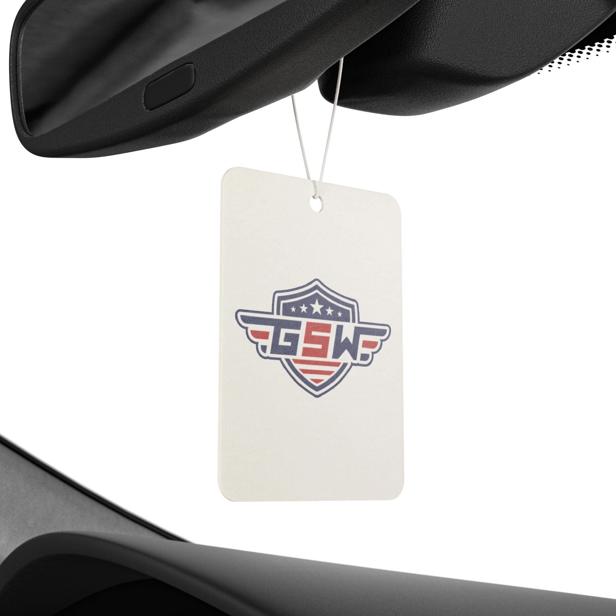 Patriotic Shield Car Air Freshener – GSW Logo Scented Tag