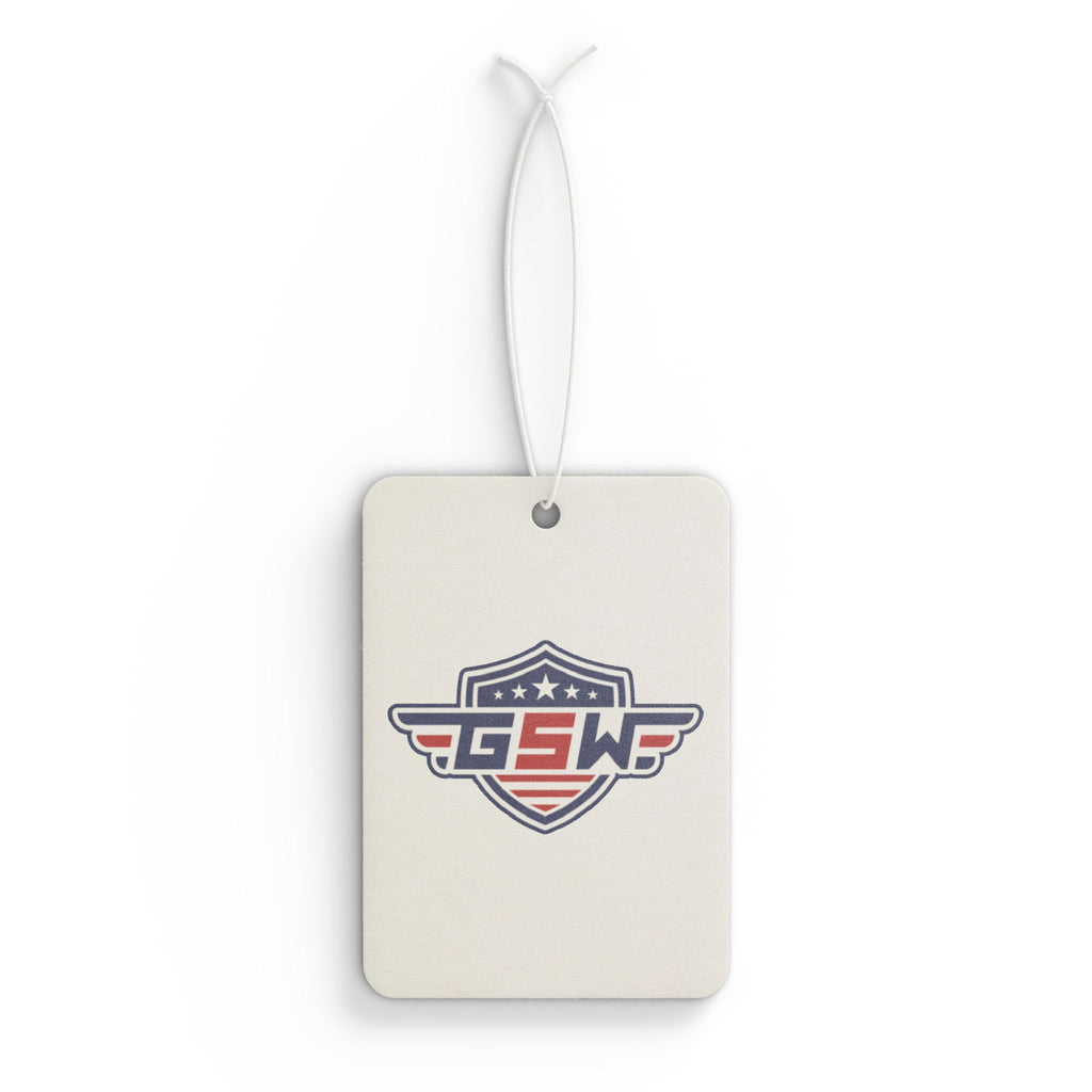Patriotic Shield Car Air Freshener – GSW Logo Scented Tag