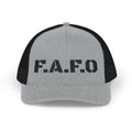 Trucker Cap — F.A.F.O. Distressed Logo Snapback