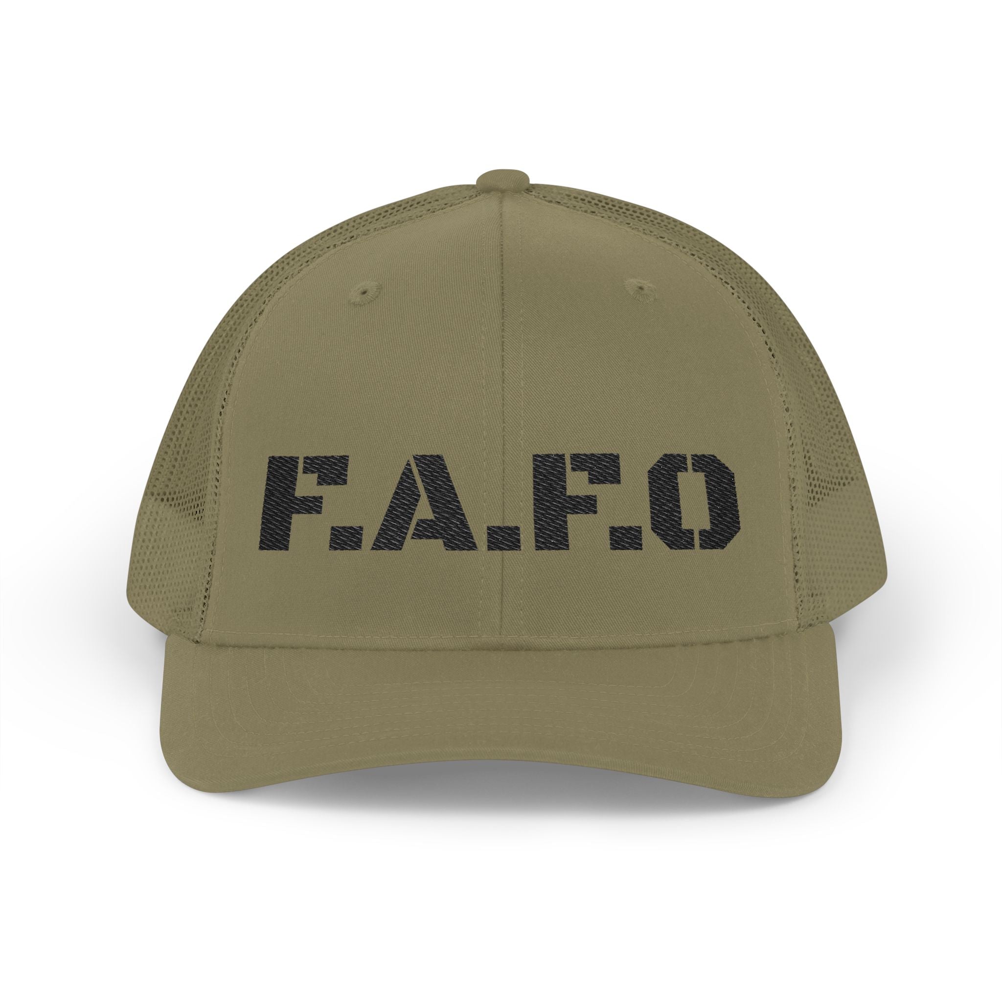 Trucker Cap — F.A.F.O. Distressed Logo Snapback