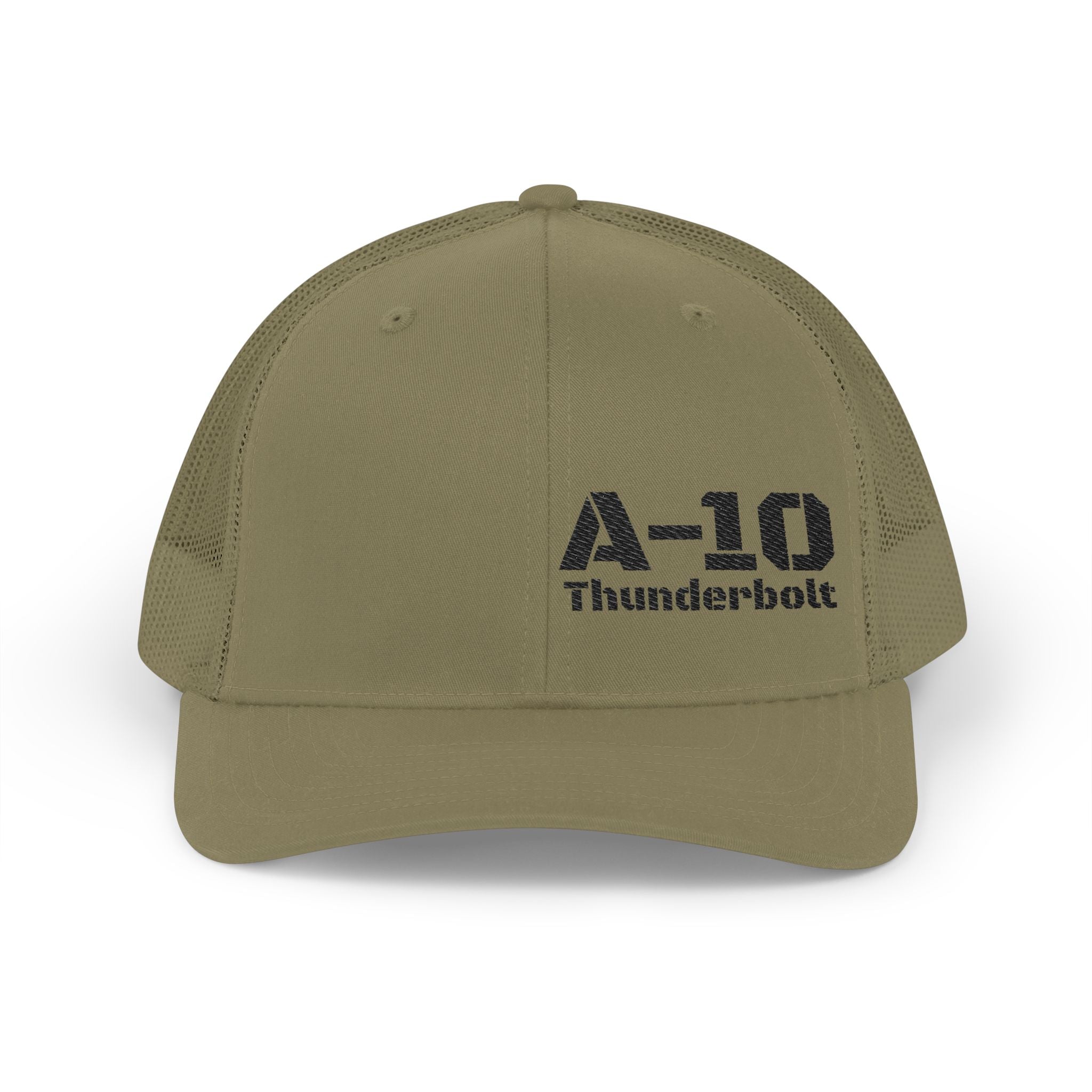 A-10 Thunderbolt Snapback Trucker Cap — Military Aviation Mesh Hat