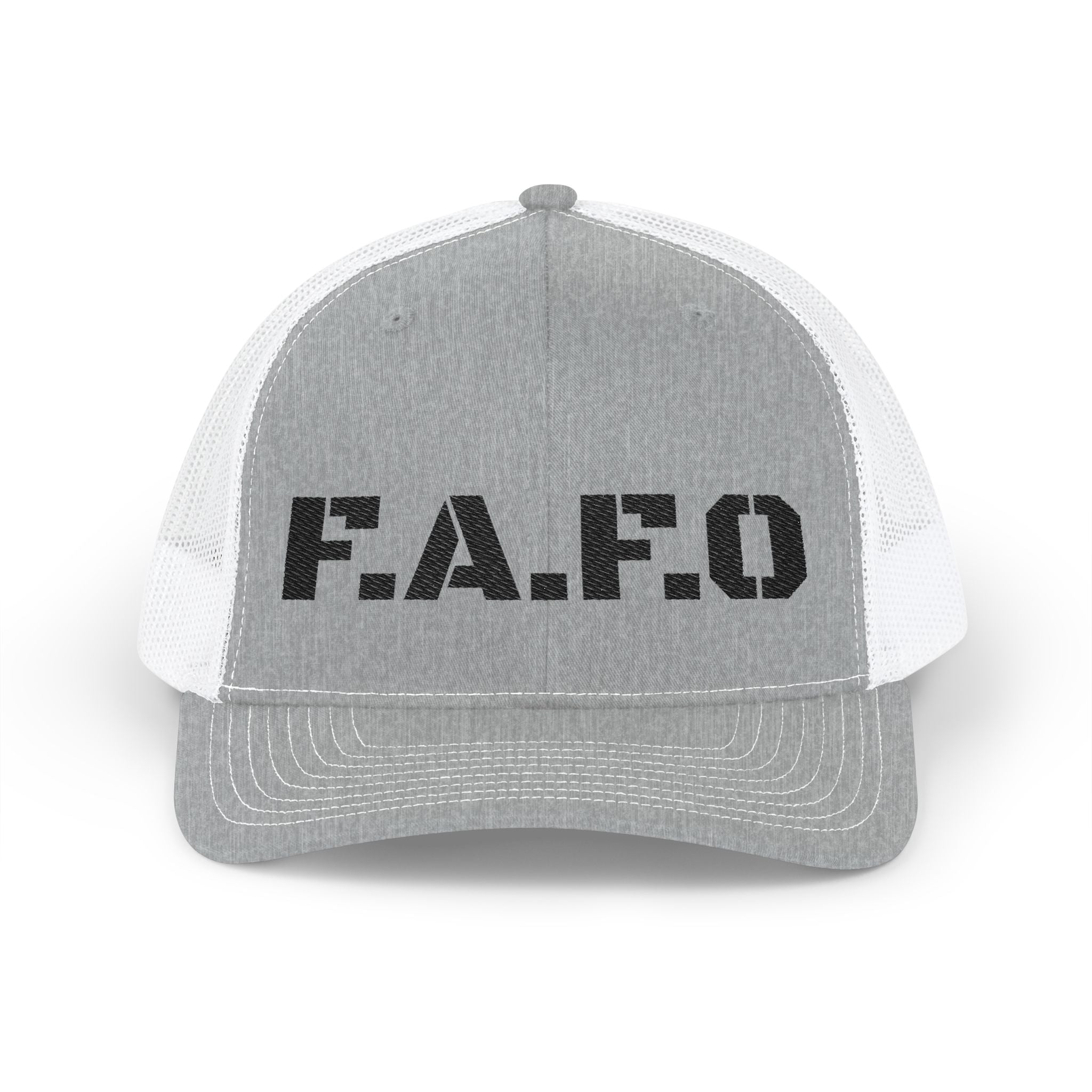 Trucker Cap — F.A.F.O. Distressed Logo Snapback