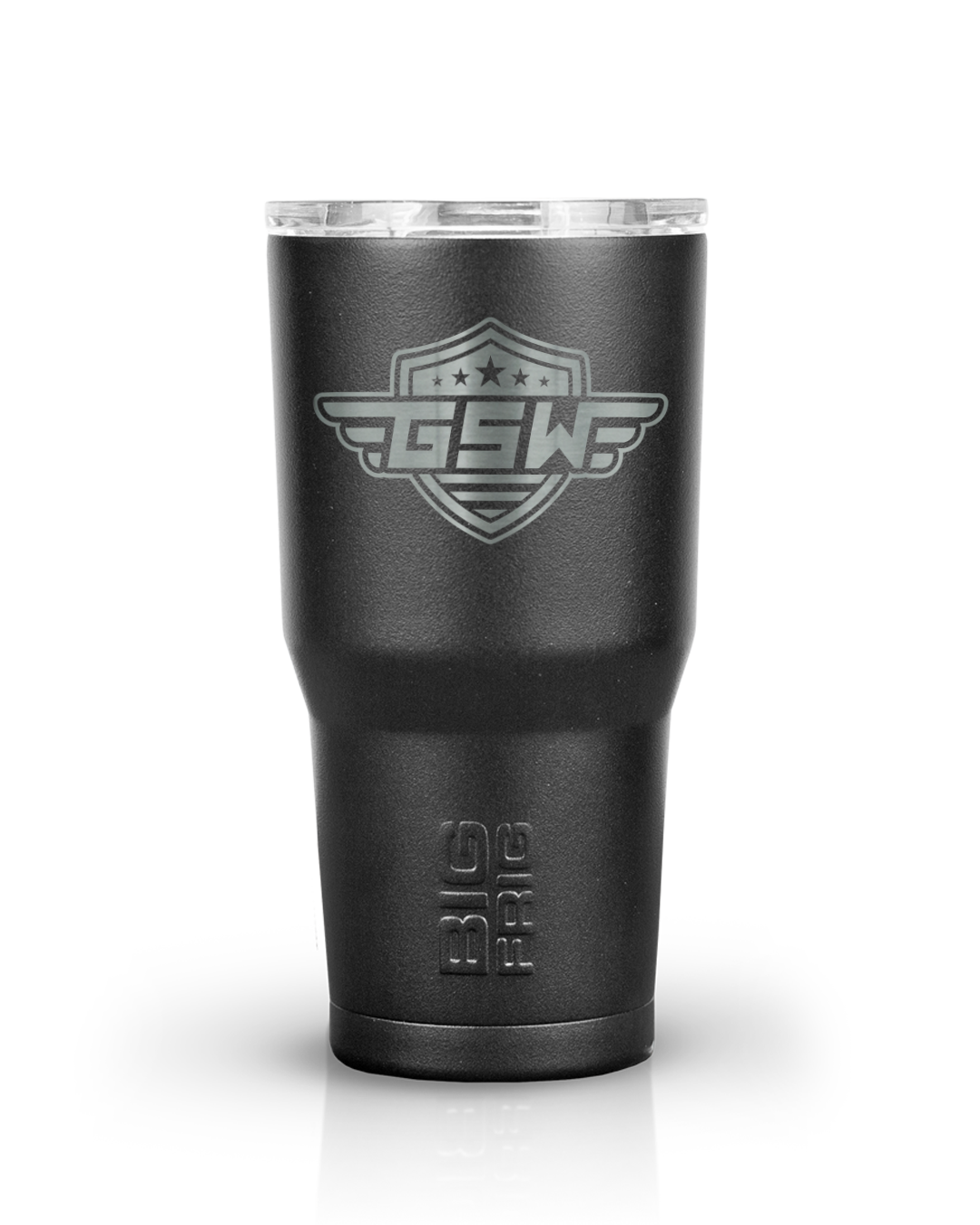 GSW Laser Etched Logo Big Frig Tumbler