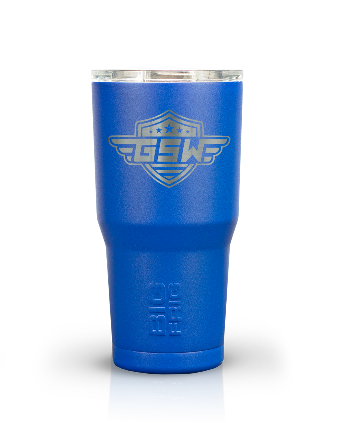 GSW Laser Etched Logo Big Frig Tumbler
