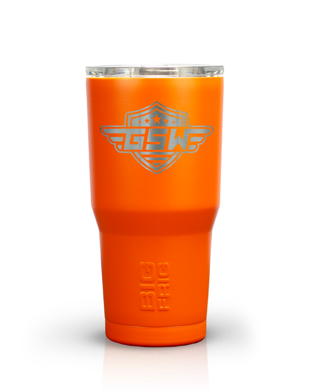 GSW Laser Etched Logo Big Frig Tumbler