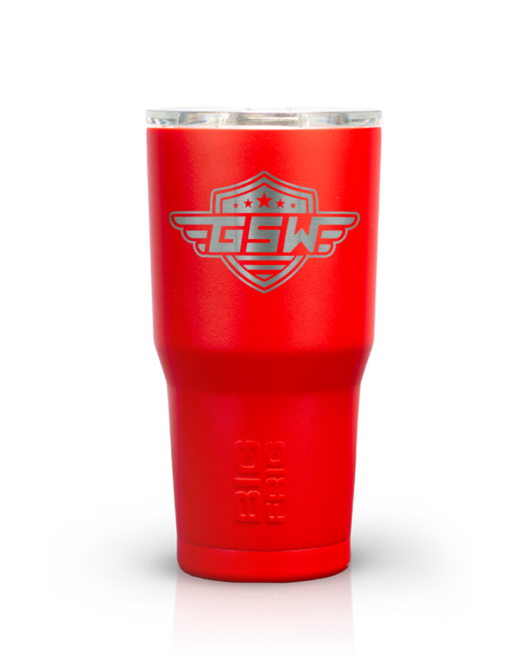 GSW Laser Etched Logo Big Frig Tumbler