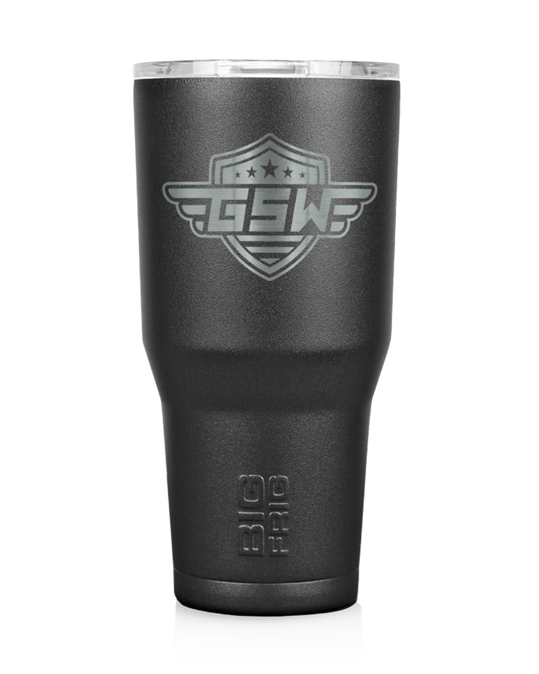 GSW Laser Etched Logo Big Frig Tumbler