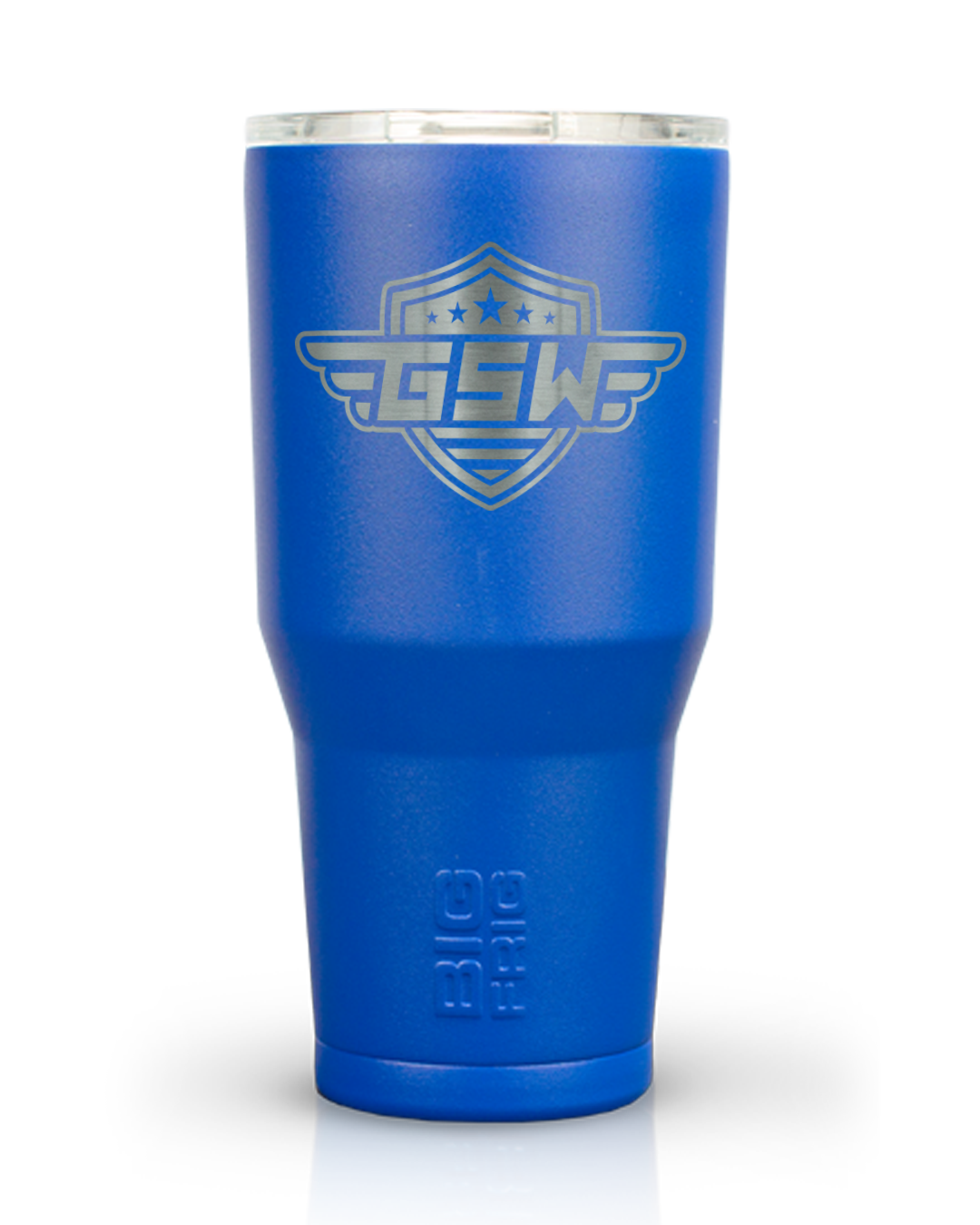 GSW Laser Etched Logo Big Frig Tumbler