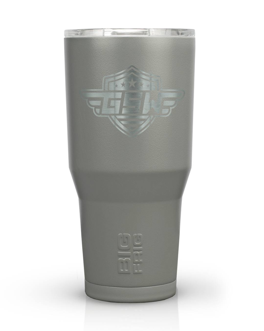 GSW Laser Etched Logo Big Frig Tumbler