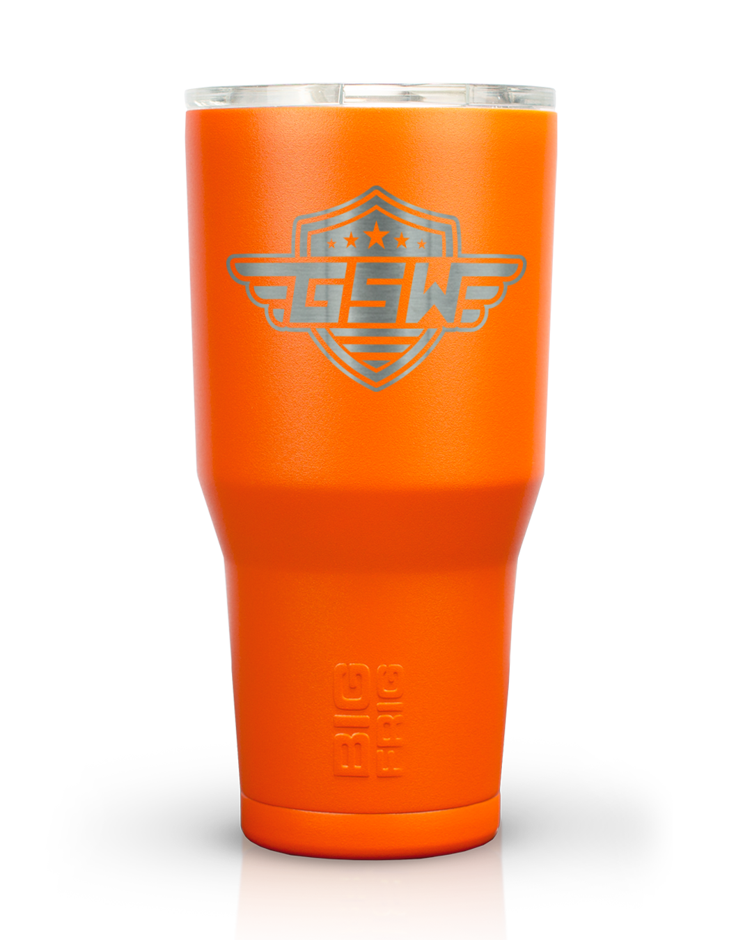 GSW Laser Etched Logo Big Frig Tumbler