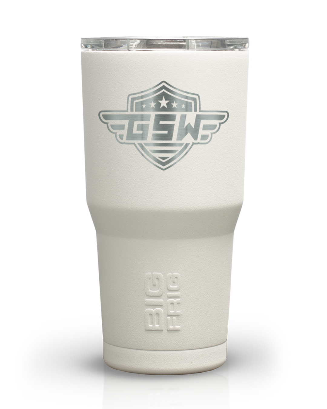 GSW Laser Etched Logo Big Frig Tumbler