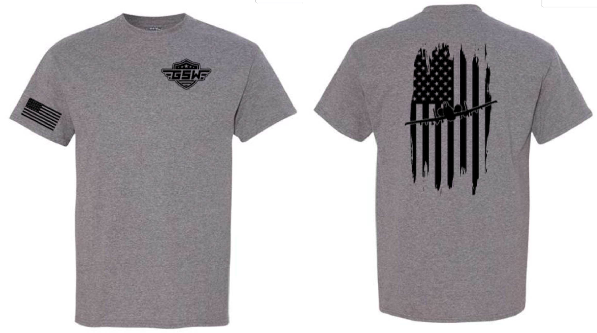 Patriotic Flag Short Sleeve T-Shirt