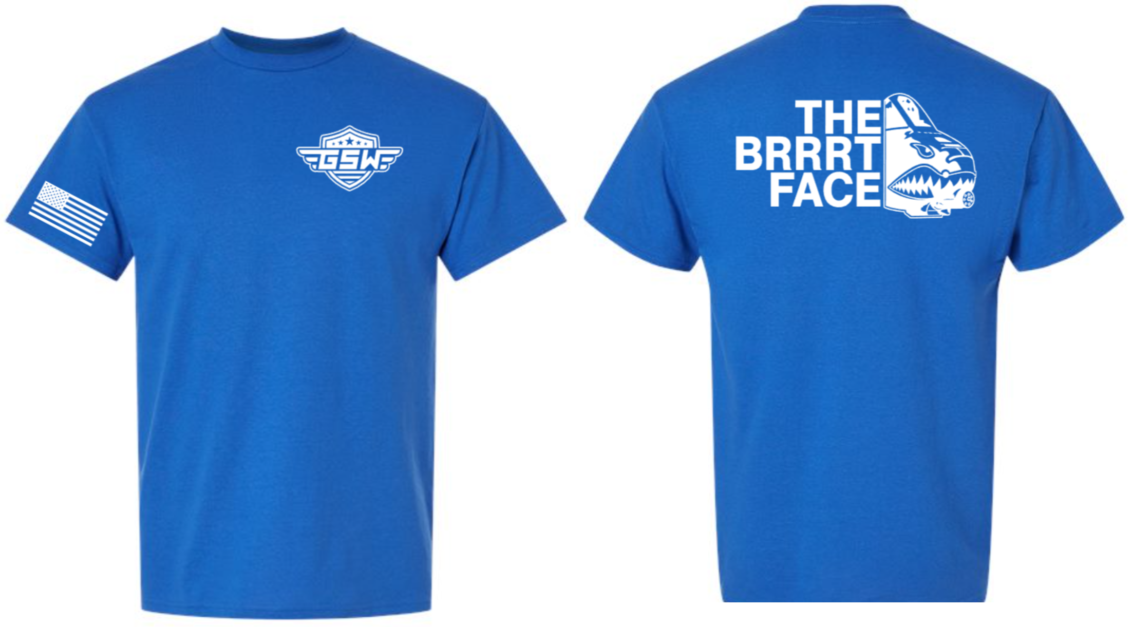 BRRRT Face Short Sleeve T-Shirt