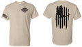 Patriotic Flag Short Sleeve T-Shirt
