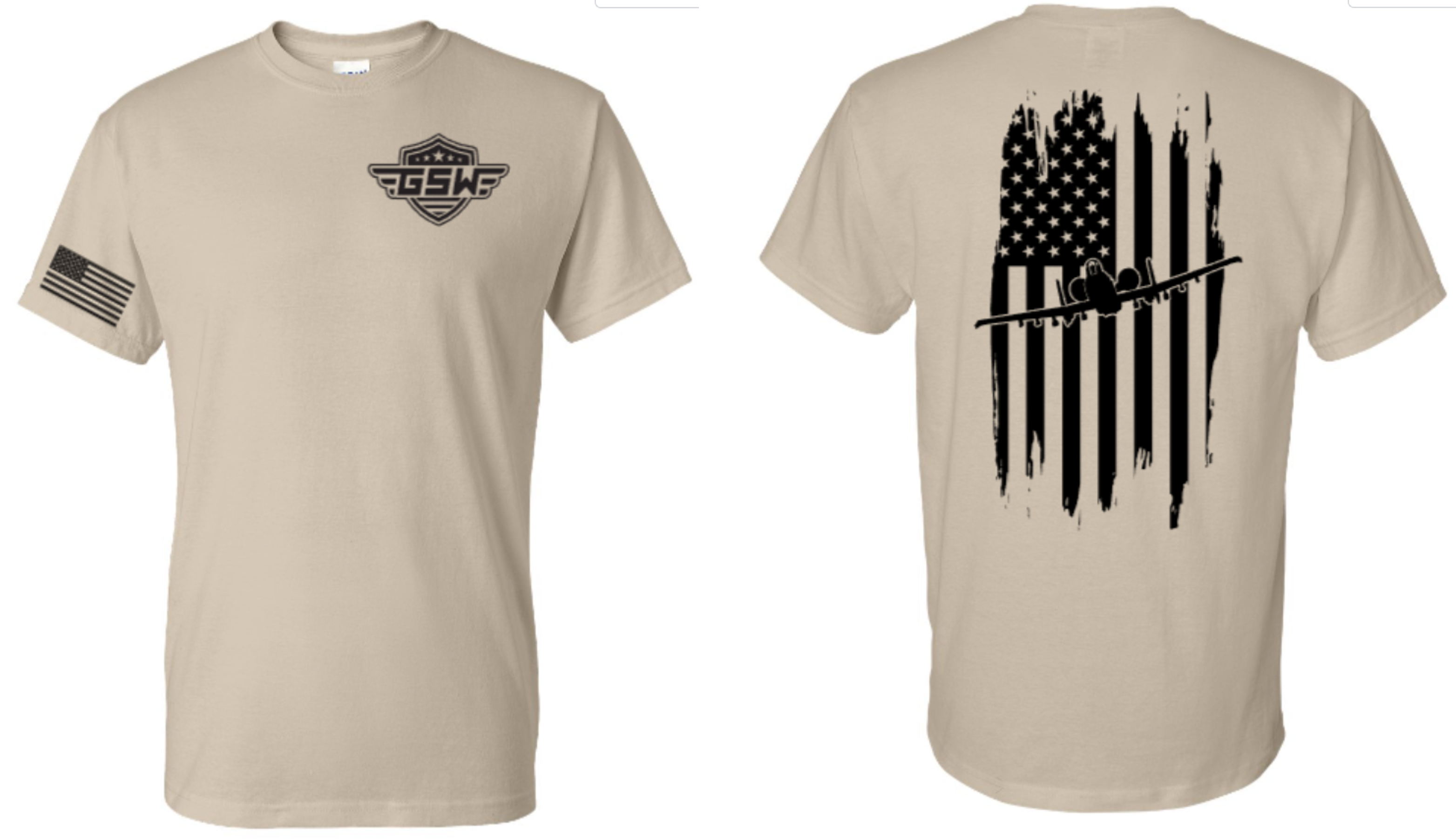 Patriotic Flag Short Sleeve T-Shirt